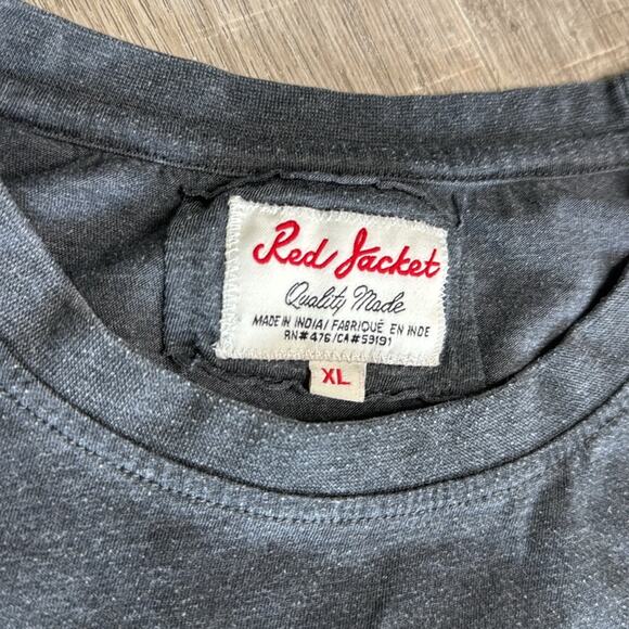 RED JACKET NHL Men’s Gray Vegas Golden Knights Short Sleeve Crew Neck T-Shirt - Picture 2 of 7